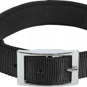 Zolux Obroża nylon Komfort 40 cm/20 mm kol. czarny - 1 zdjęcie