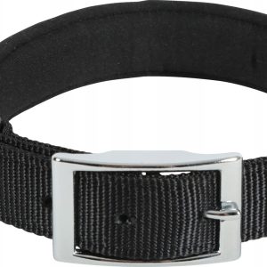 Zolux Obroża nylon Komfort 50 cm/25 mm kol. czarny - 1 zdjęcie