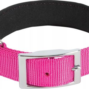 Zolux Obroża nylon Komfort 55 cm/25 mm kol. fuksja - 1 zdjęcie