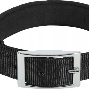 Zolux Obroża nylon Komfort 65 cm/25 mm kol. czarny - 1 zdjęcie