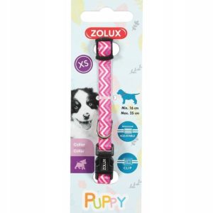 Zolux Obroża Puppy Pixie 8 mm kol. kol. różowy - 1 zdjęcie