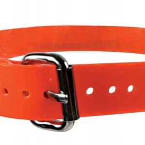 Zolux Obroża Pvc fluorescencyjna - pomarańcz 65cm - 1 zdjęcie