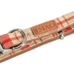 Zolux Obroża regulowana IMAO Scott dla psa rozm 20mm kolor czerwony nr kat 466751RGE - 1 zdjęcie