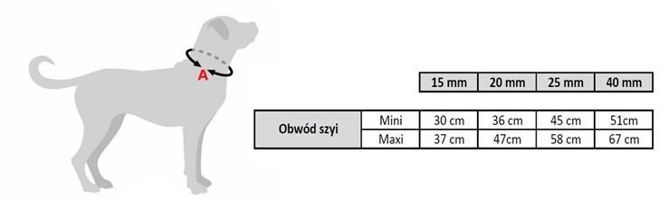 Zolux Obroża regulowana MOOV 20 mm kol. czarny Dostawa GRATIS od 99 zł + super okazje - 1 zdjęcie
