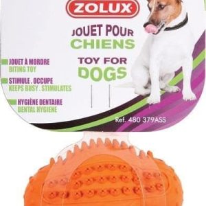 Zolux Piłka kauczukowa do rugby Dental 8 cm Dostawa GRATIS od 99 zł + super okazje - 1 zdjęcie