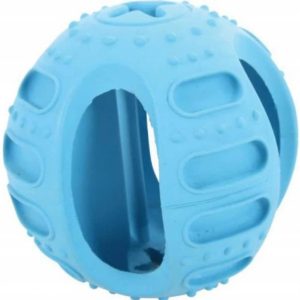 Zolux Piłka Kauczukowa na Kość Przysmaki Psa 9,5cm - 1 zdjęcie