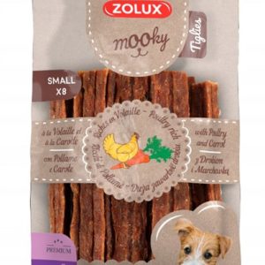 Zolux Przysmak Mooky Premium Tiglies drób marchewka Small 8 szt - 1 zdjęcie