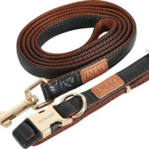 Zolux Smycz IMAO MAYFAIR 15 mm/1,2 m kol. czarny - 1 zdjęcie