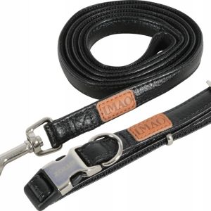 Zolux Smycz Imao Piccadilly 20 mm/1,2 m kol. czarn - 1 zdjęcie