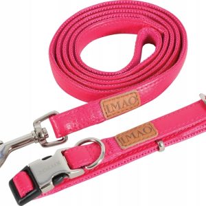 Zolux Smycz Imao Piccadilly 20 mm/1,2 m kol. fuksj - 1 zdjęcie