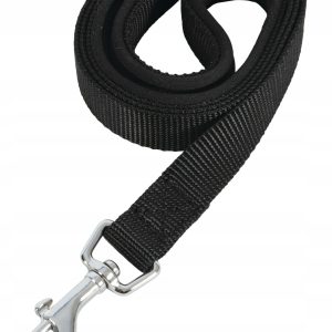 Zolux Smycz nylon Komfort 1 m/20 mm kol. czarny - 1 zdjęcie