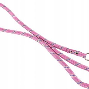 Zolux Smycz Nylonowa Sznur 1,2m/13mm różowa - 1 zdjęcie