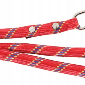 Zolux Smycz nylonowa sznur 13mm/ 6m kol. czerwony - 1 zdjęcie