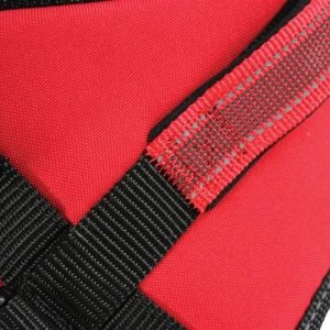Zolux Szelki MOOV COMFORT regulowane XL kol czerwony - 1 zdjęcie