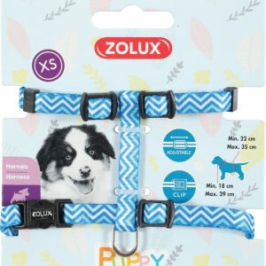 Zolux Szelki Puppy Pixie 8 mm kol. niebieski - 1 zdjęcie