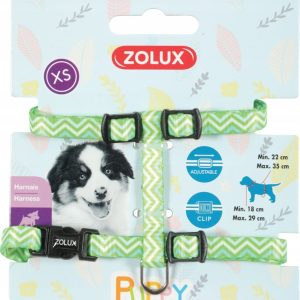 Zolux Szelki Puppy Pixie 8 mm kol. zielony - 1 zdjęcie