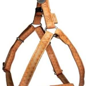 Zolux Szelki regulowane Mac Leather 15mm Żółte [522055JA] - 1 zdjęcie