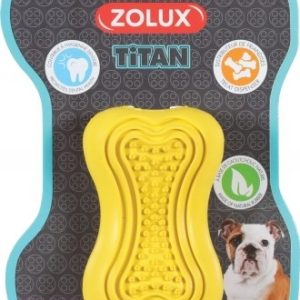 Zolux Zabawka dla psa Titan rozmiar S - żółta - 1 zdjęcie