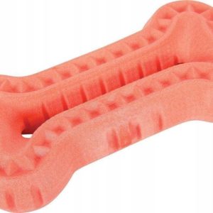 Zolux Zabawka Kość Tpr Moos Kauczuk 16cm pomarańcz - 1 zdjęcie