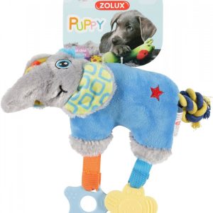 Zolux Zabawka pluszowa Puppy słoń 27,5x8x20 cm kol - 1 zdjęcie