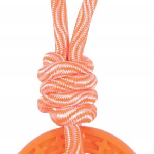 Zolux Zabawka Tpr Samba okrągła ze sznurem 26cm - 1 zdjęcie