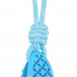 Zolux Zabawka Tpr Samba owalna ze sznurem 28cm nie - 1 zdjęcie