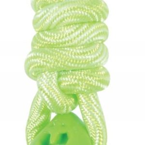 Zolux Zabawka Tpr Samba owalna ze sznurem 28cm zie - 1 zdjęcie