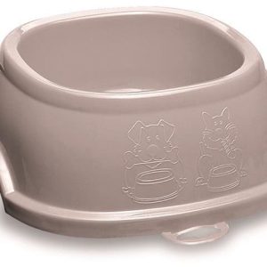Zolux Zolux Miska BREAK 3 plastikowa antypoślizgowa 1l kol. niebieski/pudrowy róż (474222) Dostawa GRATIS od 99 zł + super okazje - 1 zdjęcie