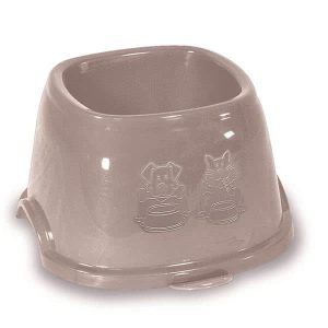 Zolux Zolux Miska BREAK 9 plastikowa antypoślizgowa spaniel 0,7l kol. niebieski/pudrowy róż (474225) Dostawa GRATIS od 99 zł + super okazje - 1 zdjęcie