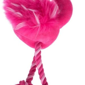 Zooplus Zabawka dla psa Flamingo z liną 2 sztuki - 1 zdjęcie