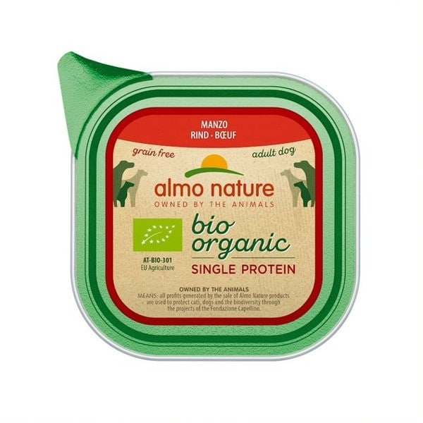 Almo Nature Bio Organic Single Protein Beef 150 g - 1 zdjęcie