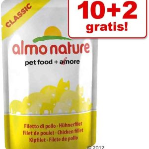 Almo Nature Classic, 12 X 55 G Filet Kurczaka - 1 zdjęcie
