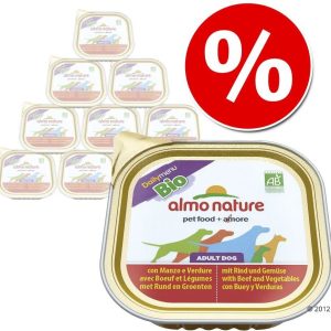 Almo Nature Classic Korzystny Pakiet Almo Nature Bio Paté, 18 X 300 G, W Super Cenie! - Z Kurczakiem I Ziemniakami - 1 zdjęcie