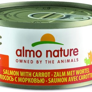 Almo Nature HFC Jelly łosoś z marchewką 70g - 1 zdjęcie