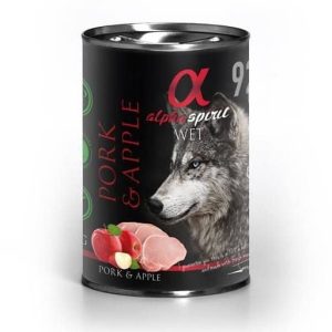 Alpha Spirit Adult All Breed Pork & Apple 150g - mokra karma dla dorosłych psów wszystkich ras wieprzowina i jabłko 150g Dostawa GRATIS od 99 zł - 1 zdjęcie