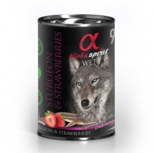Alpha Spirit Jesiotr z Truskawkami 400g - 1 zdjęcie