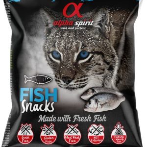 Alpha Spirit Przysmak Fish Snacks dla kota op 50g - 1 zdjęcie