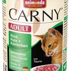 Animonda Carny Adult Wołowina + Indyk + Królik Puszka 400G - 1 zdjęcie