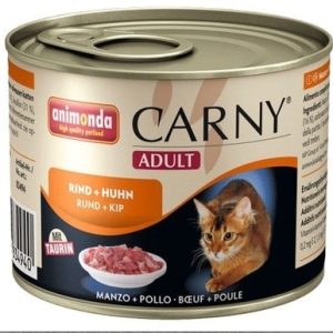 Animonda Carny Adult Wołowina + Kurczak Puszka 200G - 1 zdjęcie