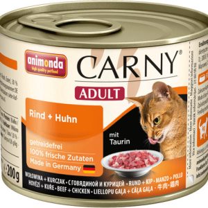 Animonda Carny Carny Adult Wołowina i Kurczak 200g - 1 zdjęcie