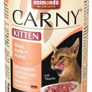 Animonda Carny Kitten smak wołowina cielęcina i kurczak 400g - 1 zdjęcie