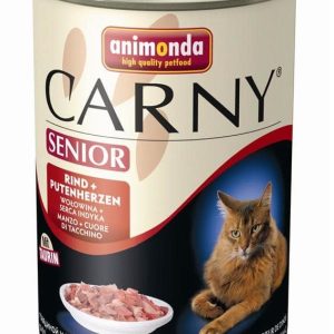 Animonda Carny Senior smak wołowina i serca indyka 400g - 1 zdjęcie