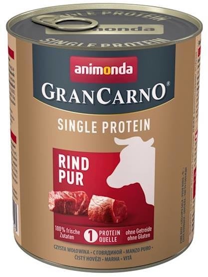 Animonda dla psów AniAnimonda GranCarno single protein rind pur 800g - 1 zdjęcie