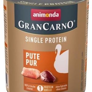Animonda dla psów GranCarno single protein pute pur 800g - 1 zdjęcie