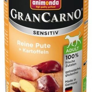 Animonda Gran Carno Sensitiv Indyk + Ziemniaki 400G - 1 zdjęcie