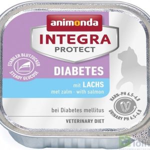 Animonda Integra INTEGRA Protect DIABETES Łosoś dla kota 100g 86688 - 1 zdjęcie