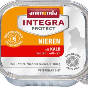 Animonda Integra Protect Nieren dla kota smak cielęcina tacka 100g - 1 zdjęcie