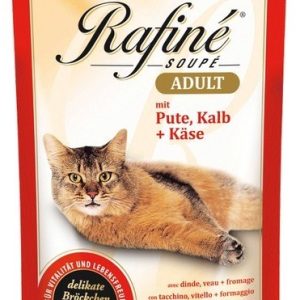 Animonda Rafiné Soupé Adult Indyk I Cielęcina + Ser Saszetka 100G - 1 zdjęcie