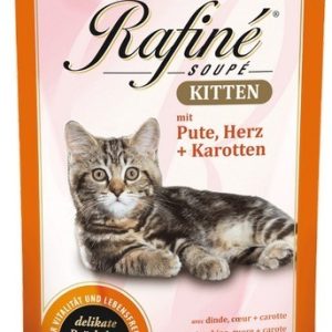 Animonda Rafiné Soupé Kitten Indyk I Serca + Marchewka Saszetka 100G - 1 zdjęcie