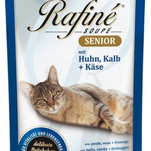 Animonda Rafine Rafiné Soupé Senior Kurczak + Cielęcina + ser saszetka 100g - 1 zdjęcie
